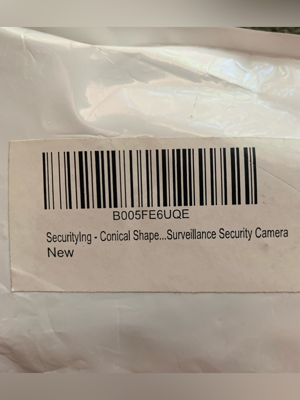NIP Securitylng conical shape indoor surveillance security camera.